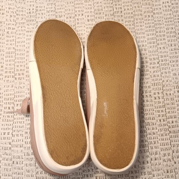 A New Day women's 'Madison' dusty rose pink faux leather lace up sneakers sz 12 - Picture 9 of 11